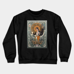 Portal art nouveau Crewneck Sweatshirt